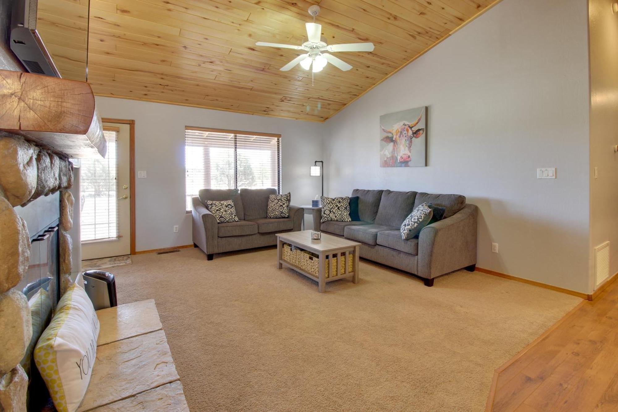 Overgaard Cabin Near Sitgreaves National Forest! Exterior foto